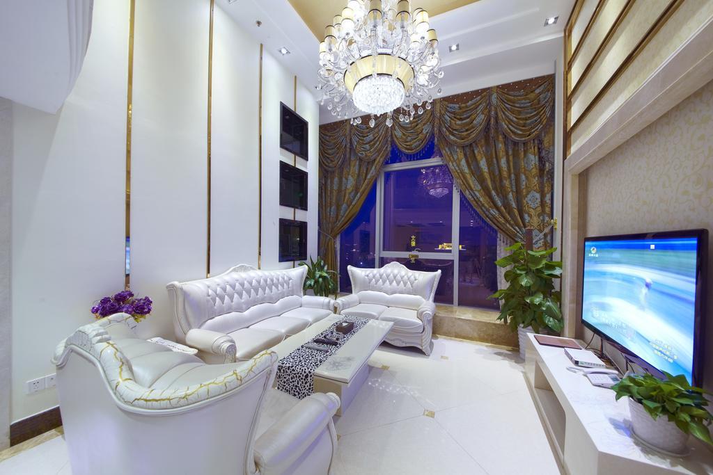 Louidon Mega Apartment Hotel Of Kam Rueng Plaza - Sunshine Apartment Kanton Zimmer foto